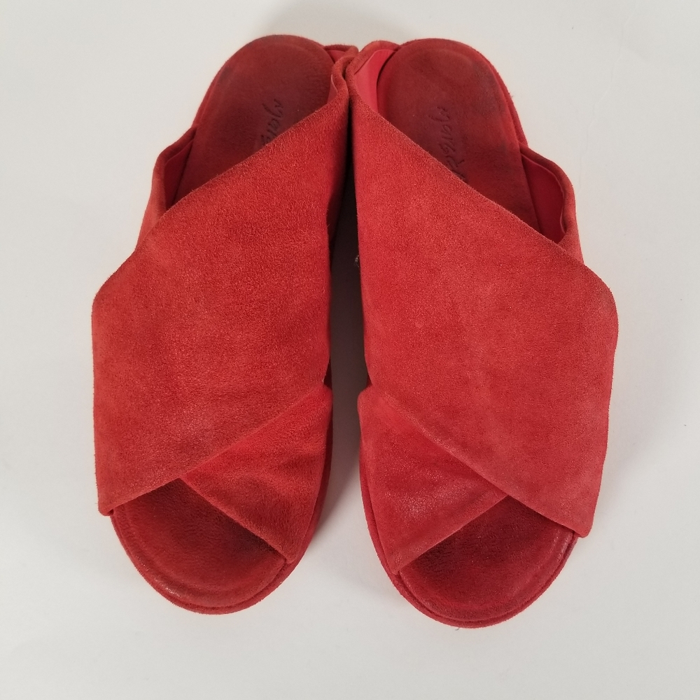 Marsell Red Suede Sandals
